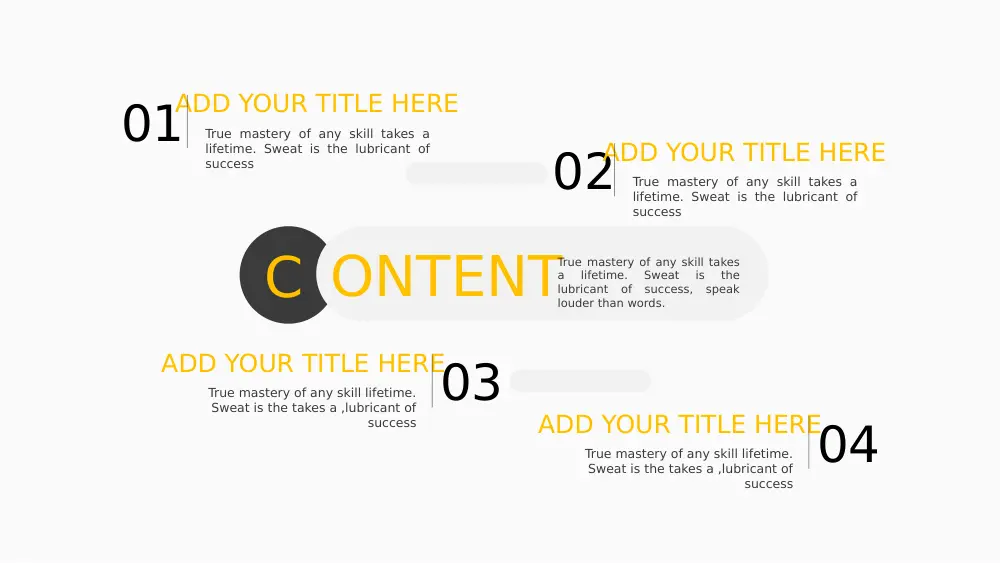 工作总结PPT模板精选2 - 商务汇报演示文稿 第3页